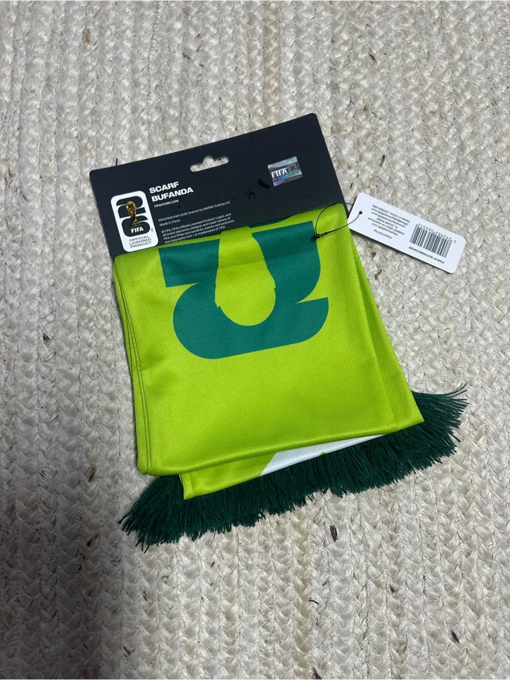 NEW FIFA World Cup Green Mexico Scarf